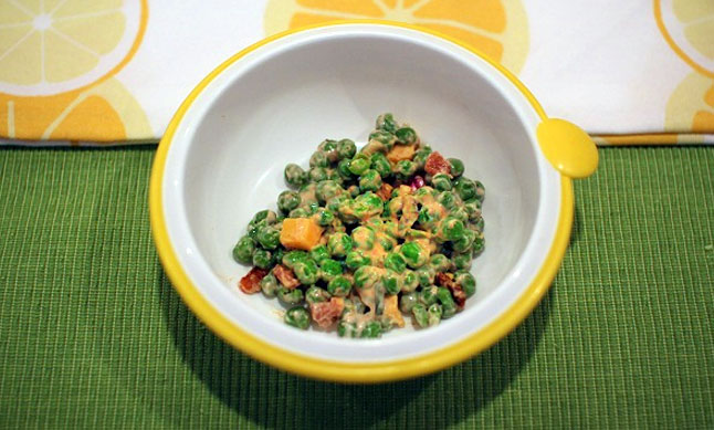 English Pea Salad - Designed to Nourish recipe